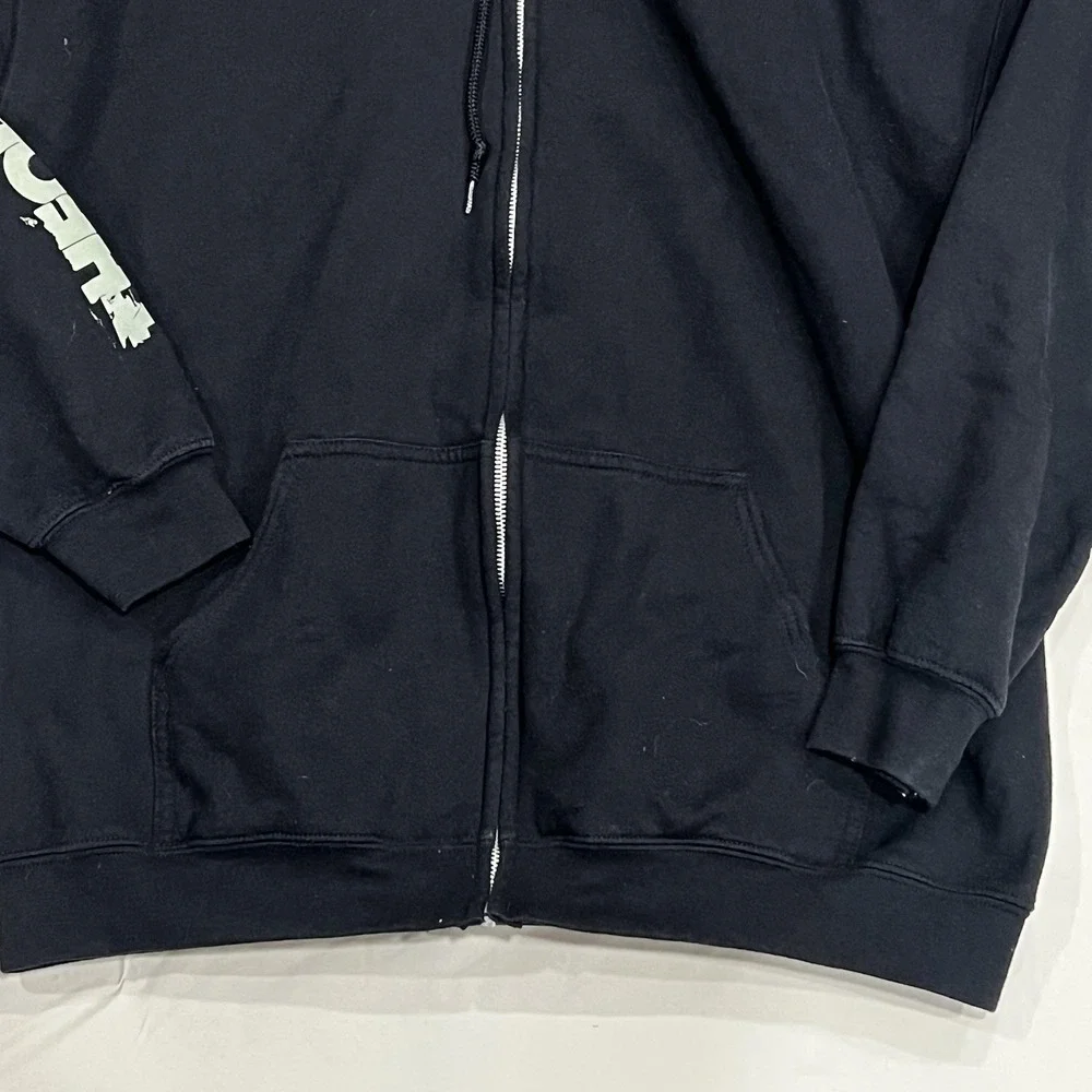 Theory of a Deadman Band Hoodie XL Black Heavy Blend Zip Up Medusa Graphic - Picture 5 of 8